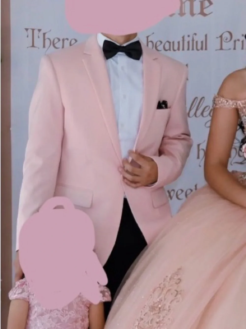 Light pink men’s blazer